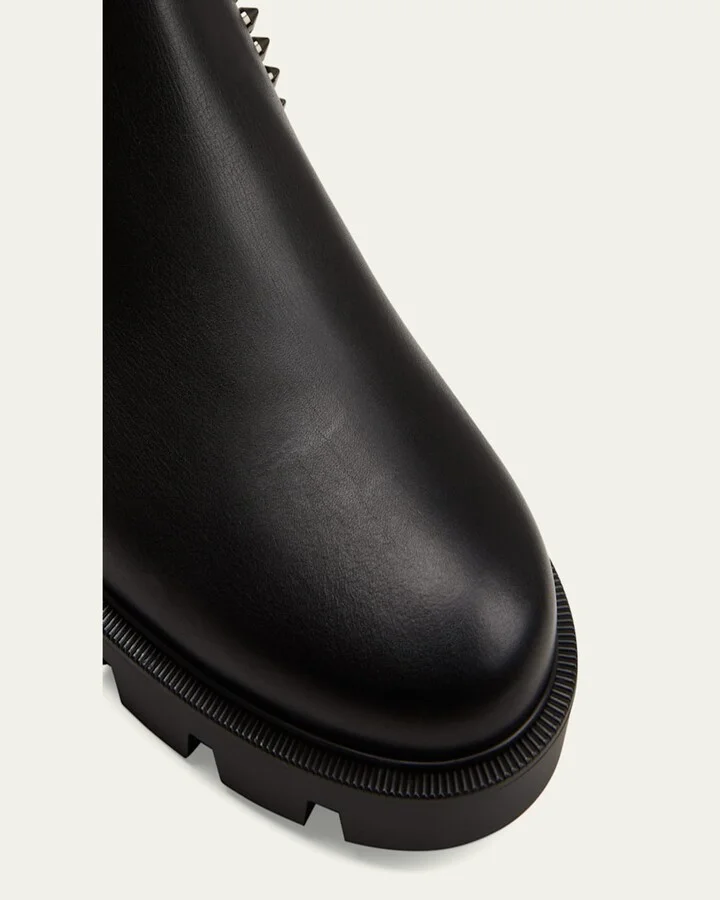 Out Lina Spike Red Sole Ankle Boots - Image 3