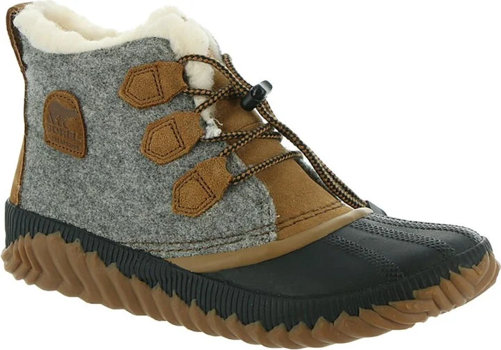 Out N About Plus Womens Suede Waterproof Winter Boots