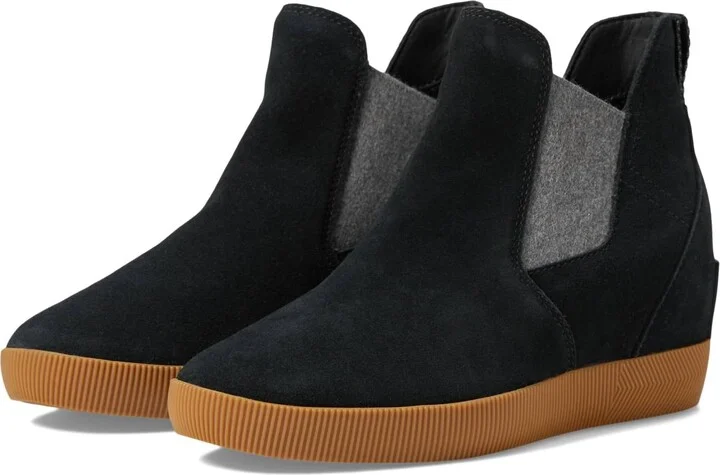 Out N About Slip-On Wedge In Black, Gum