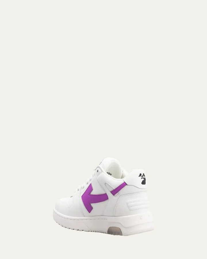 Out of Office Arrow Leather Trainer Sneakers - Image 2