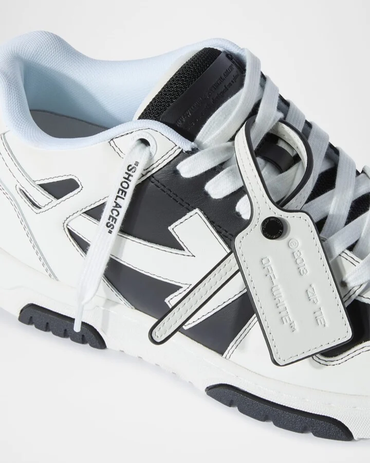 Out Of Office Bicolor Leather Sneakers - Image 3