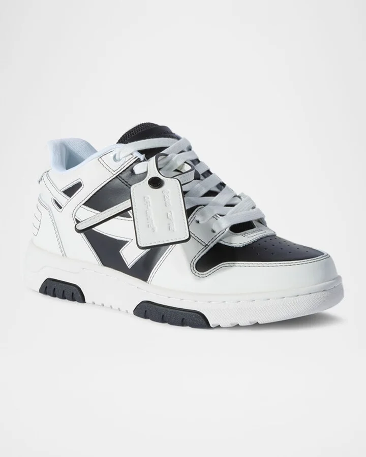 Out Of Office Bicolor Leather Sneakers - Image 6