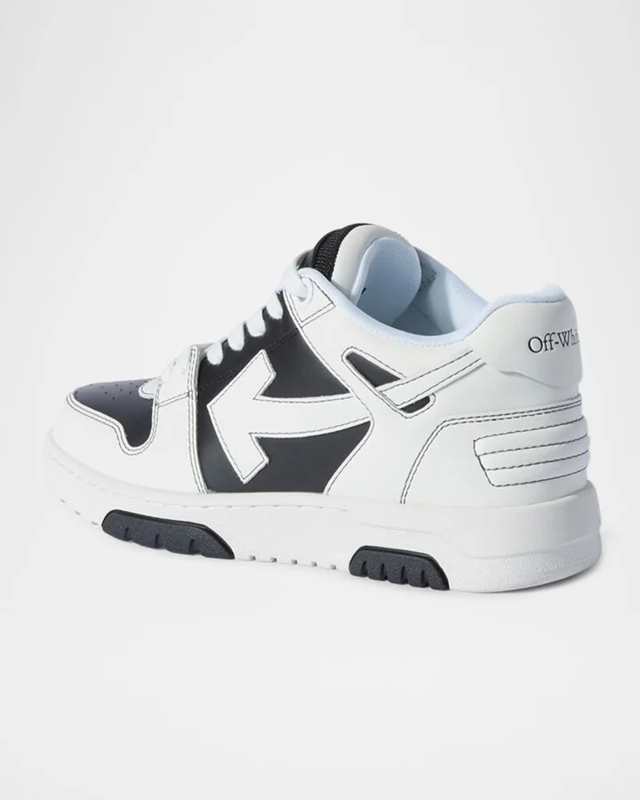 Out Of Office Bicolor Leather Sneakers - Image 7