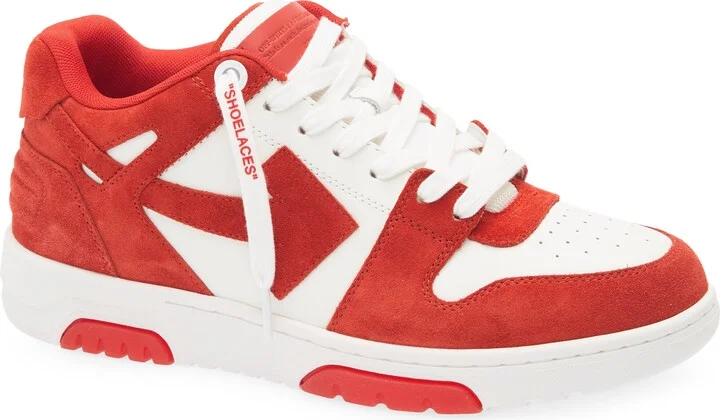 Brick Red - White
