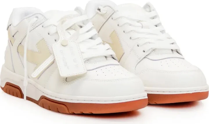 Out Of Office panelled leather sneakers - Image 2