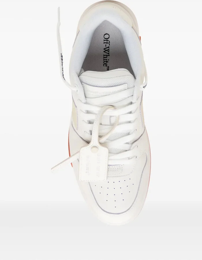 Out Of Office panelled leather sneakers - Image 4
