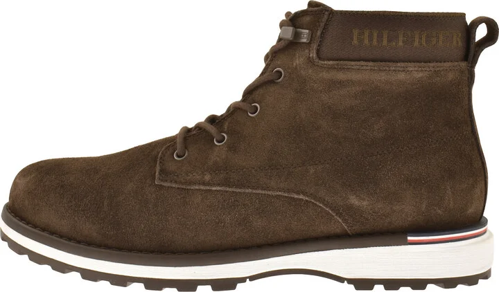Outdoor Suede Boots Brown