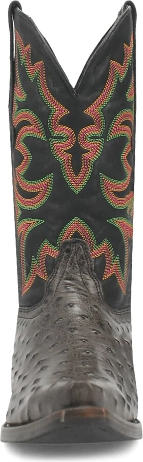 Outlaw Ostrich Embossed Cowboy Boot - Image 3
