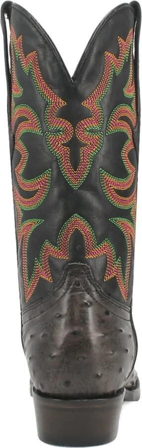 Outlaw Ostrich Embossed Cowboy Boot - Image 5
