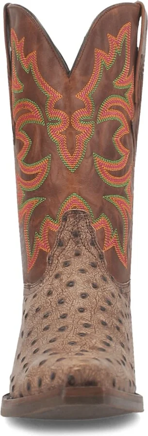 Outlaw Ostrich Embossed Cowboy Boot - Image 10