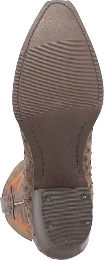 Outlaw Ostrich Embossed Cowboy Boot - Image 11