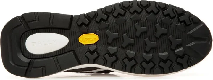 Outline logo-patch sneakers - Image 4