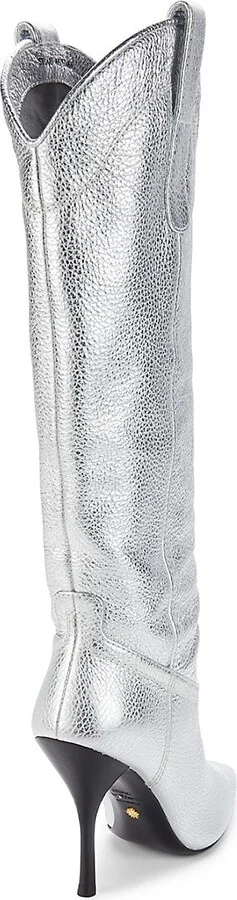 Outwest 100 Stiletto Cowboy Knee Boots - Image 3