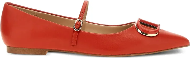 Oval T ballet flats
