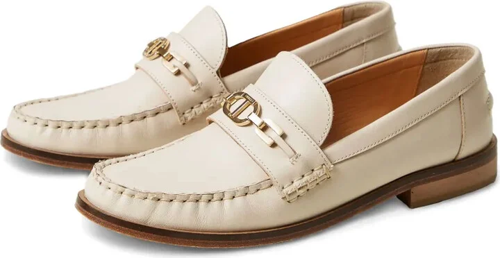 Oval T leather loafers - Image 2