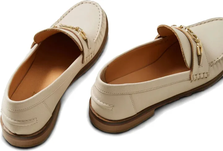 Oval T leather loafers - Image 3