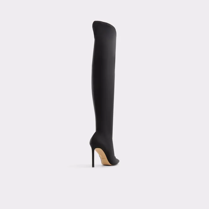 Over-the-knee boot - Black - Image 2