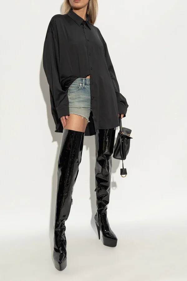 Over-the-Knee Boots, , - Black - Image 2