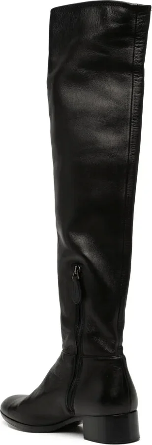 over the knee Leather boots - Image 3
