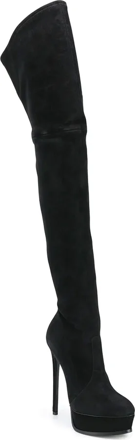 Over The Knee Stiletto Boots - Image 2