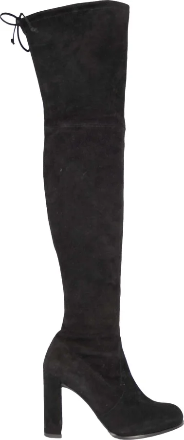 Over-the-knee Suede Boots - '10s