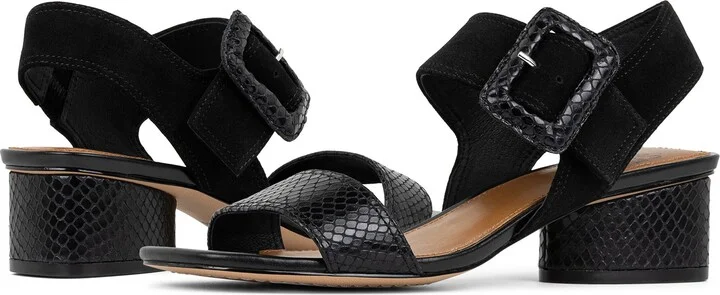 Oversize Buckle Slingback Sandal - Image 9