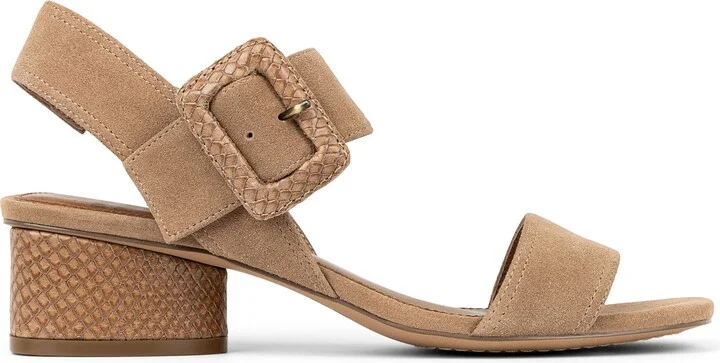 Oversize Buckle Slingback Sandal - Image 11