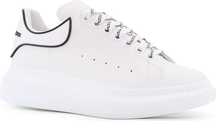 Oversize Leather Low-top Sneakers - Image 2
