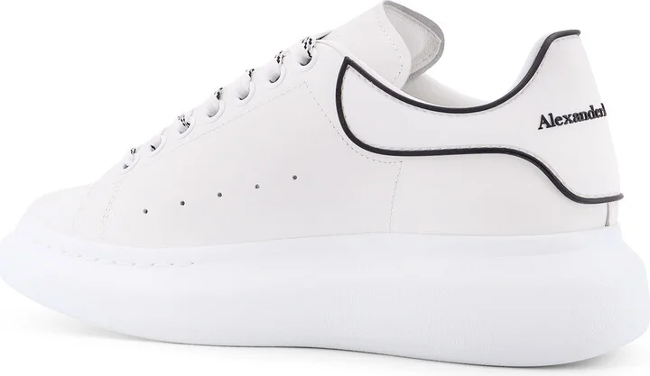 Oversize Leather Low-top Sneakers - Image 3
