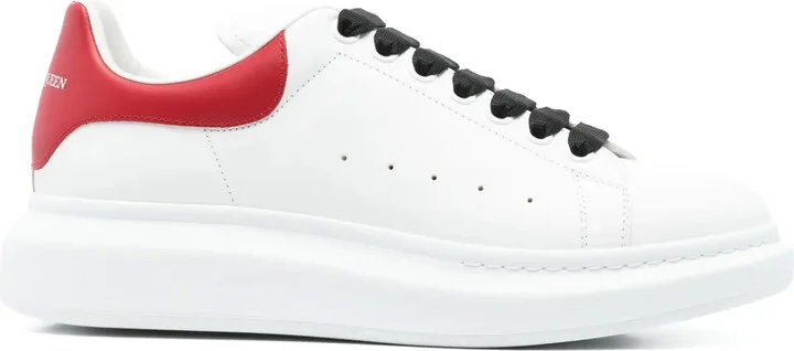 Oversize leather sneakers