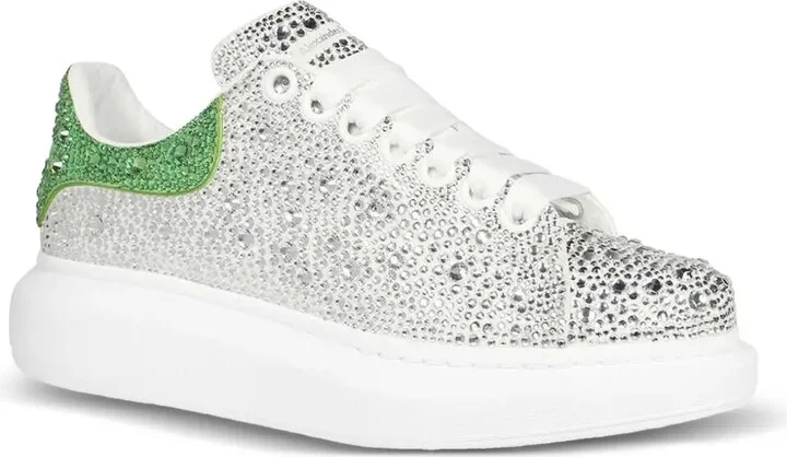 Oversize rhinestone-studded sneakers - Image 2