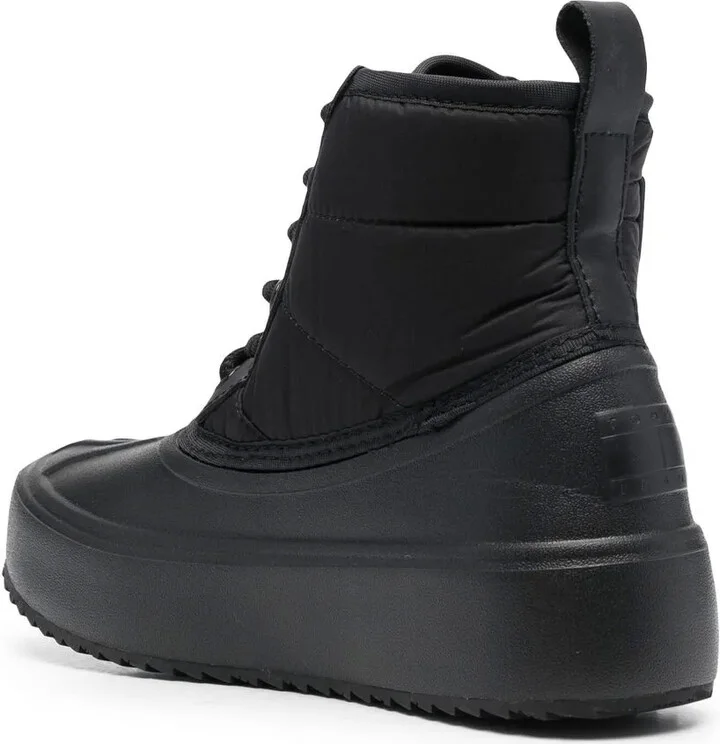 Oversize Rubber Sole Boots - Image 3