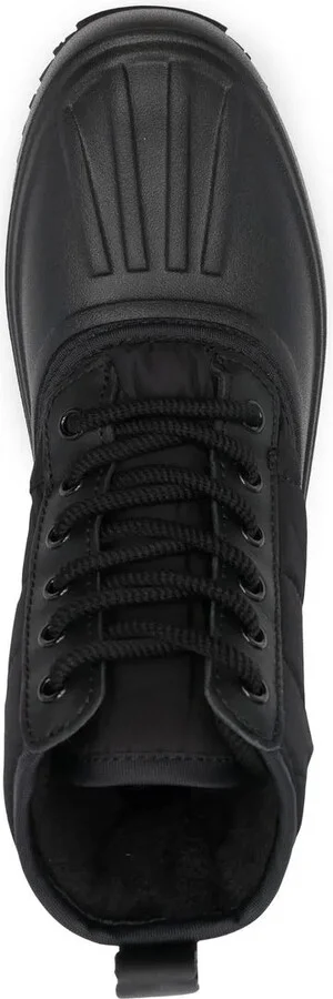 Oversize Rubber Sole Boots - Image 4
