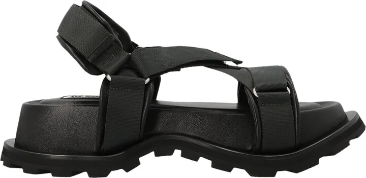 Oversize Sandals Green