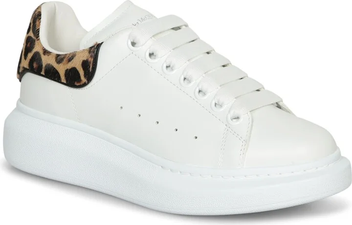Oversize Sneakers White/leopard - Image 2