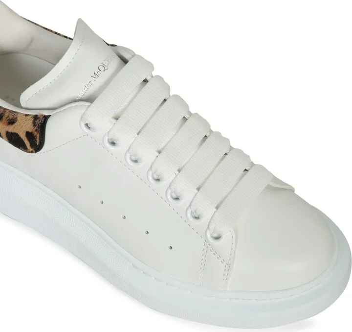 Oversize Sneakers White/leopard - Image 4