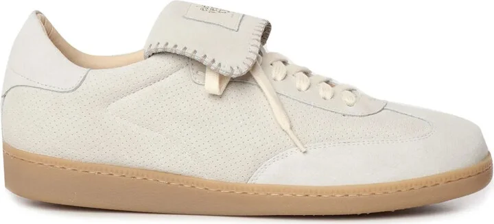 Oversize-Tongue Sneakers