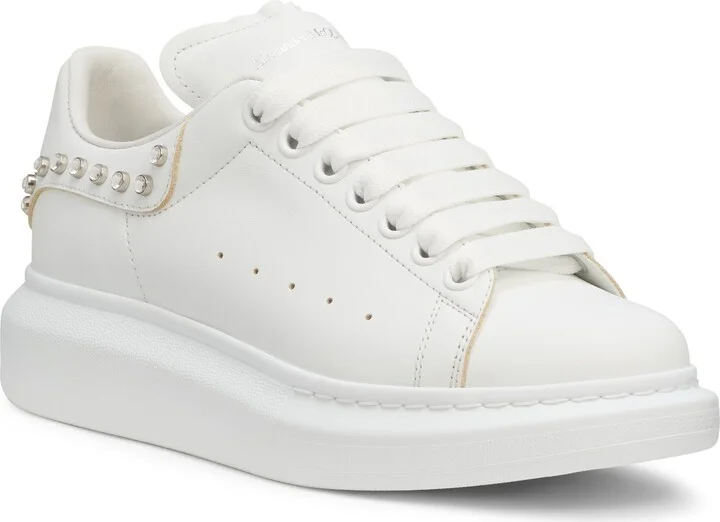 Oversized Crystal Embellished Sneaker