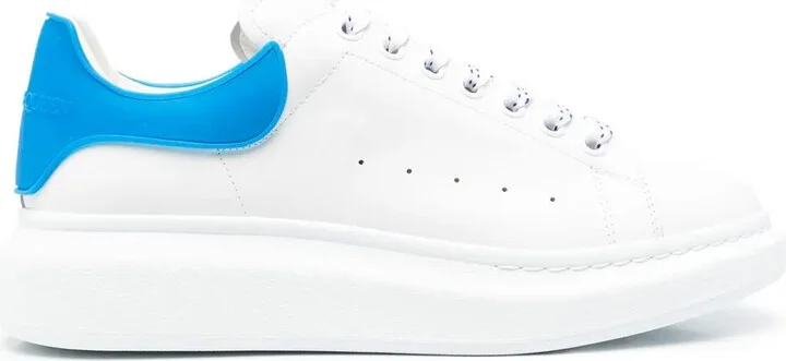 Oversized lace-up sneakers