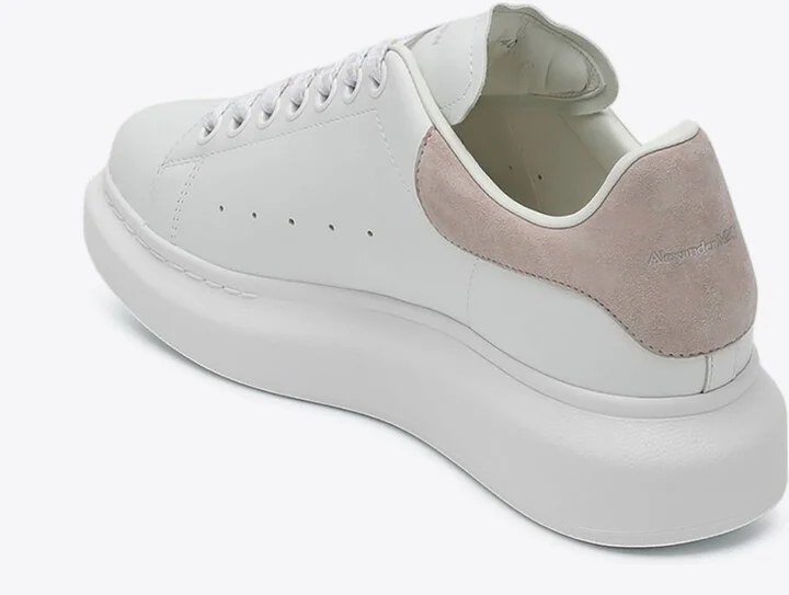 Oversized Leather Low-Top Sneakers - Image 2