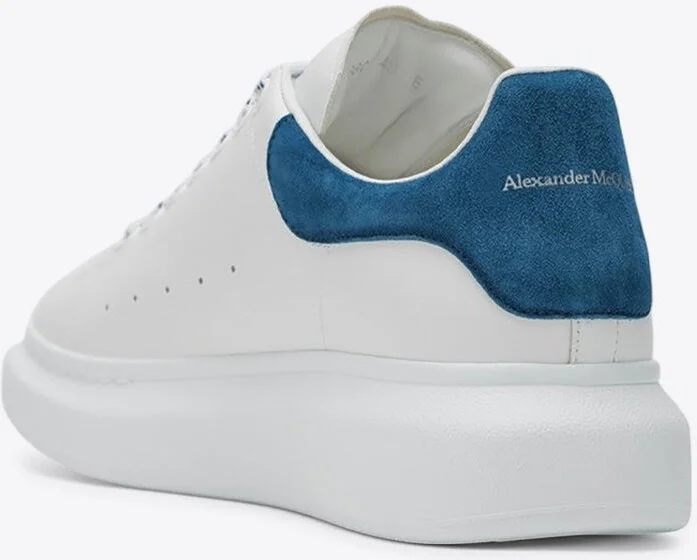 Oversized Leather Low-Top Sneakers - Image 2