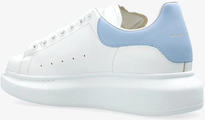 Oversized Leather Low-Top Sneakers - Image 2