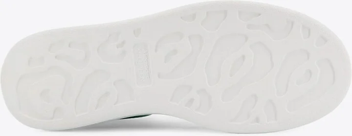 Oversized Leather Low-Top Sneakers - Image 3