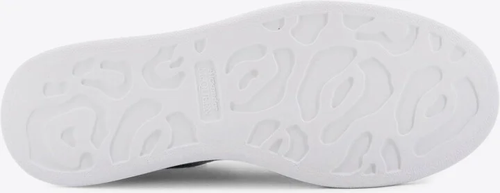 Oversized Leather Low-Top Sneakers - Image 3