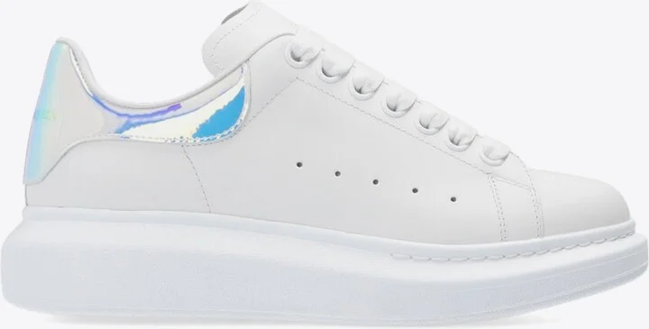 Oversized Leather Low-Top Sneakers