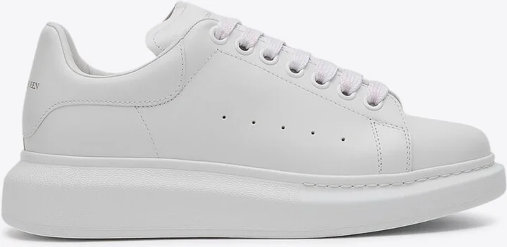 Oversized Leather Low-Top Sneakers