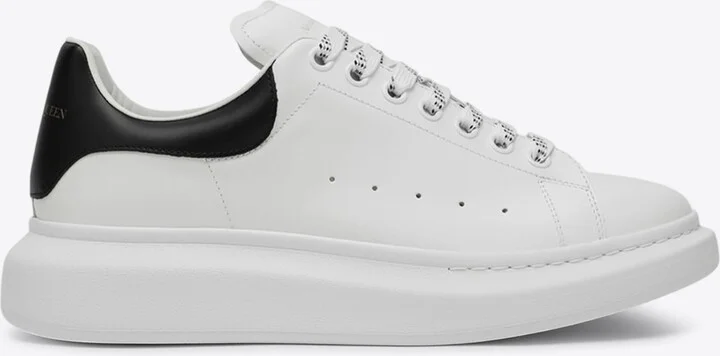 Oversized Leather Low-Top Sneakers