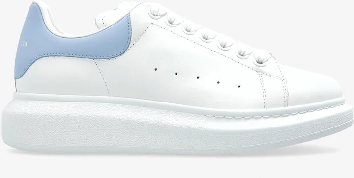 Oversized Leather Low-Top Sneakers