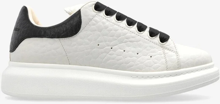 Oversized Leather Low-Top Sneakers