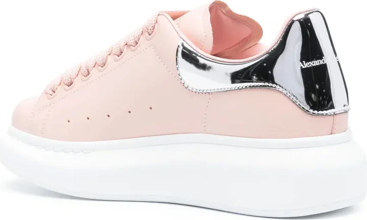 Oversized leather sneakers - Image 3
